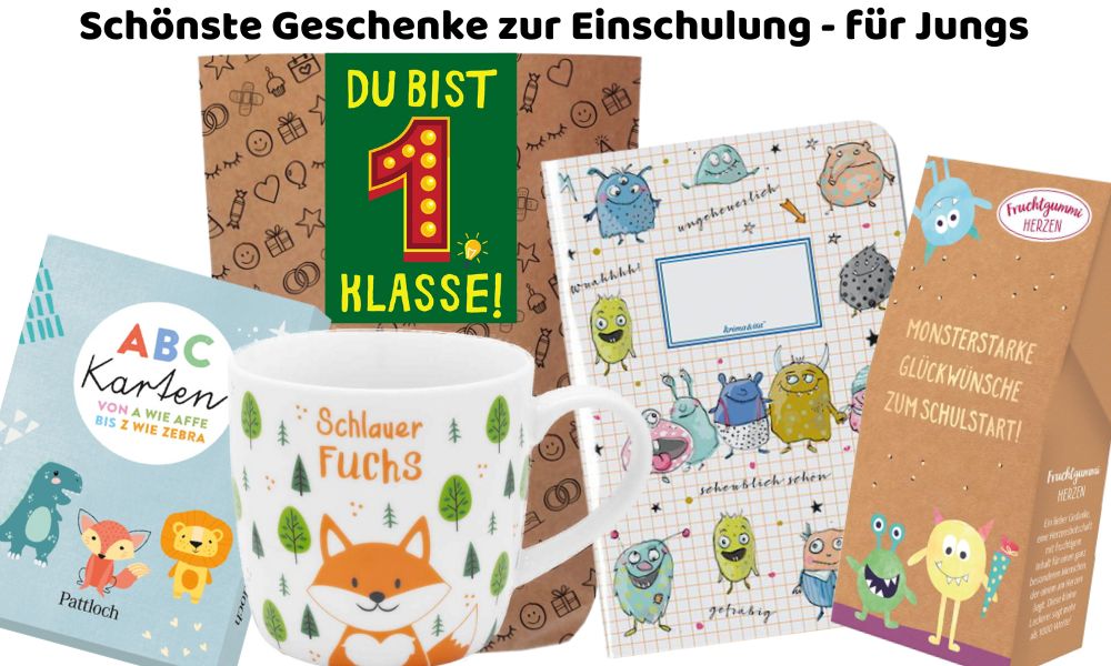 Einschulungsgeschenke für Jungen