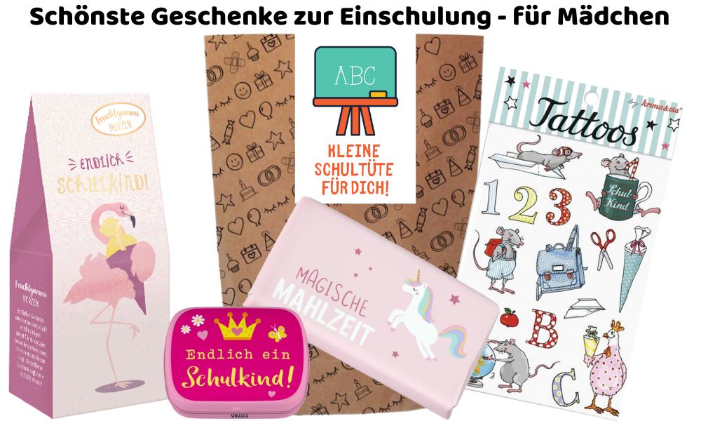 Einschulungsgeschenke für Mädchen