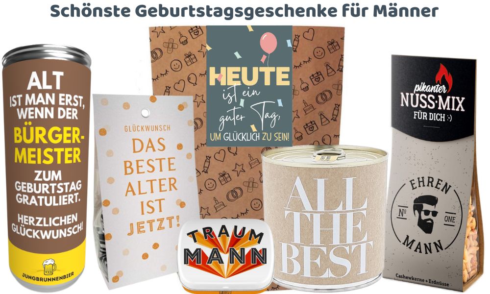 Geburtstagsgeschenke für Männer