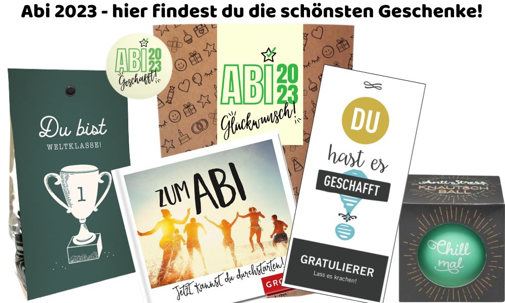Geschenksets Abi