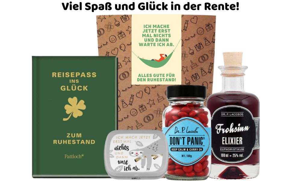 Geschenke zur Rente