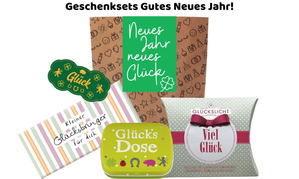 Geschenksets Silvester/Neujahr