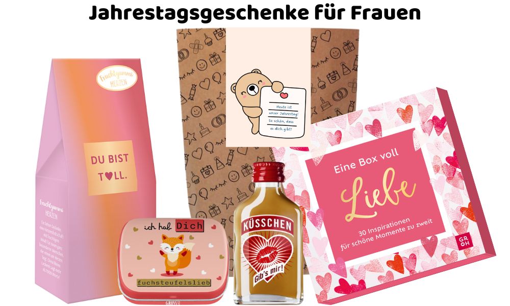 Jahrestaggeschenke für Frauen