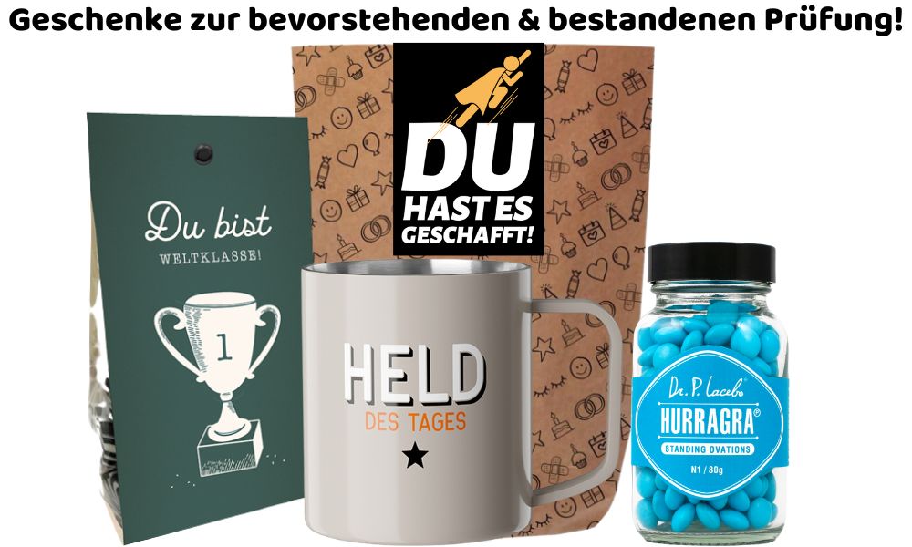 Prüfungsgeschenke