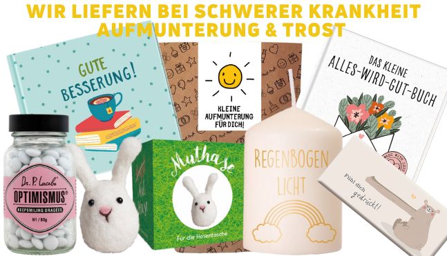 Aufmunterung bei Krebskrankheit