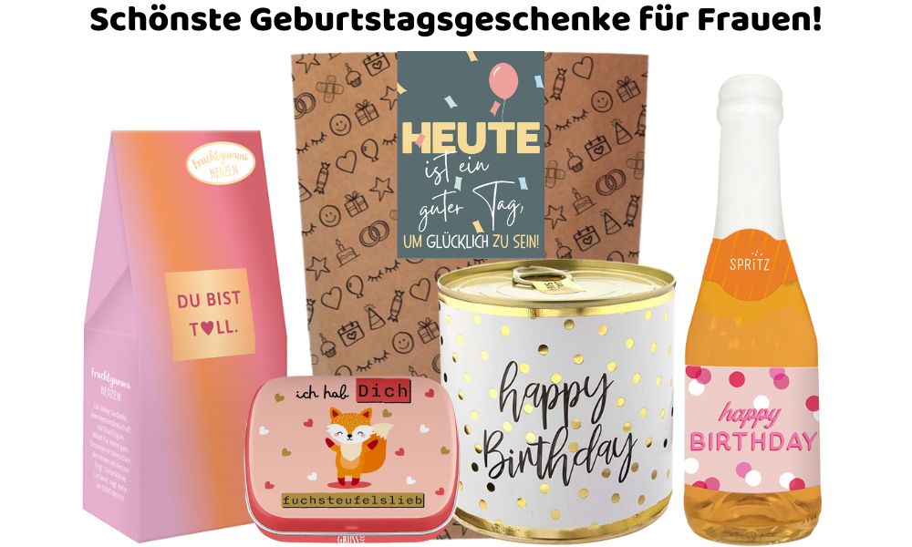 Geburtstagsgeschenke für Frauen