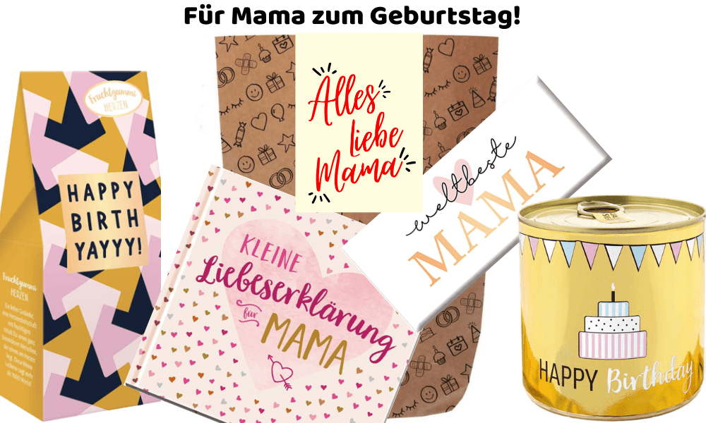 Geburtstagsgeschenke für Mütter