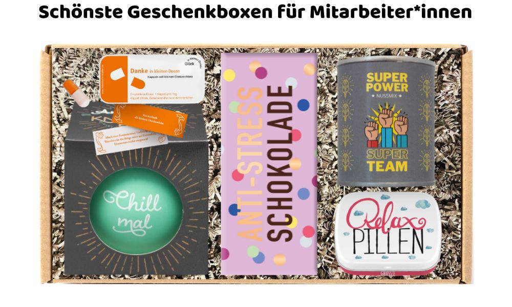 Geschenkbox für Mitarbeiter