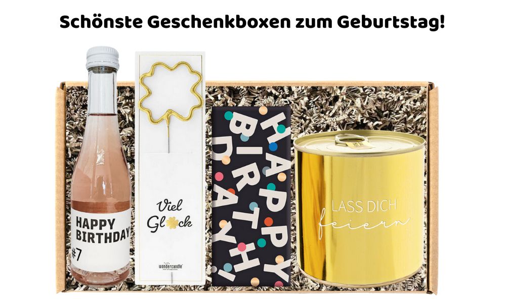 Geschenkbox Geburtstag