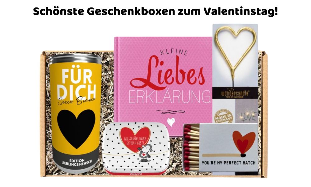 Geschenkbox Valentinstag