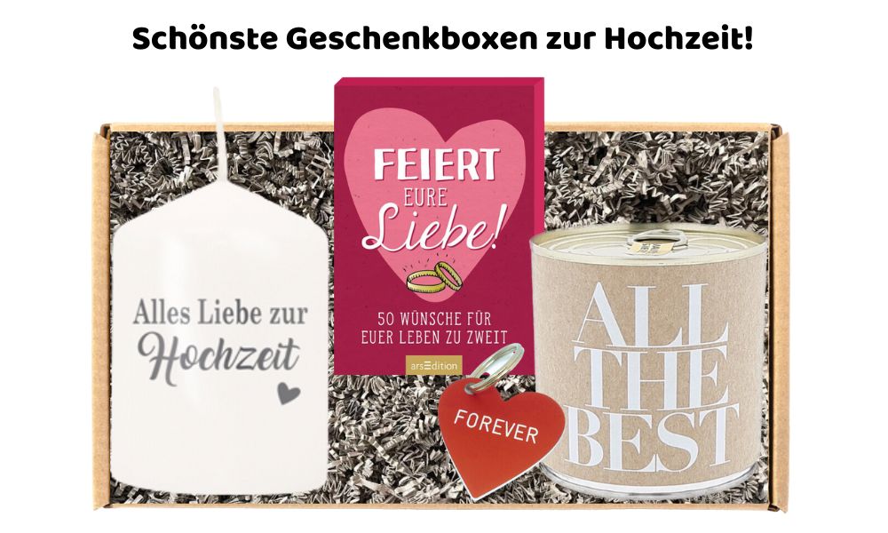 Geschenkbox zur Hochzeit