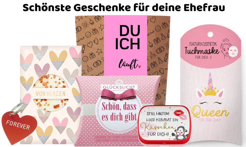 Geschenke für die Ehefrau