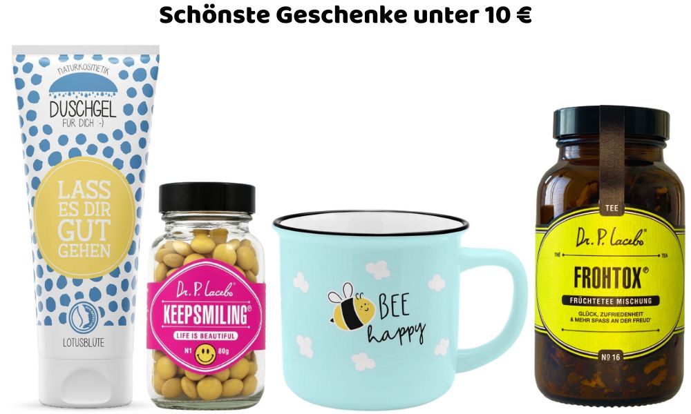 Geschenke bis € 10,-