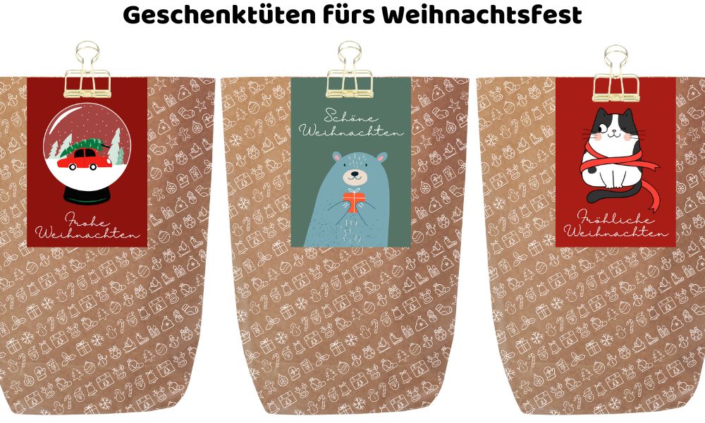Geschenktüten X-MAS