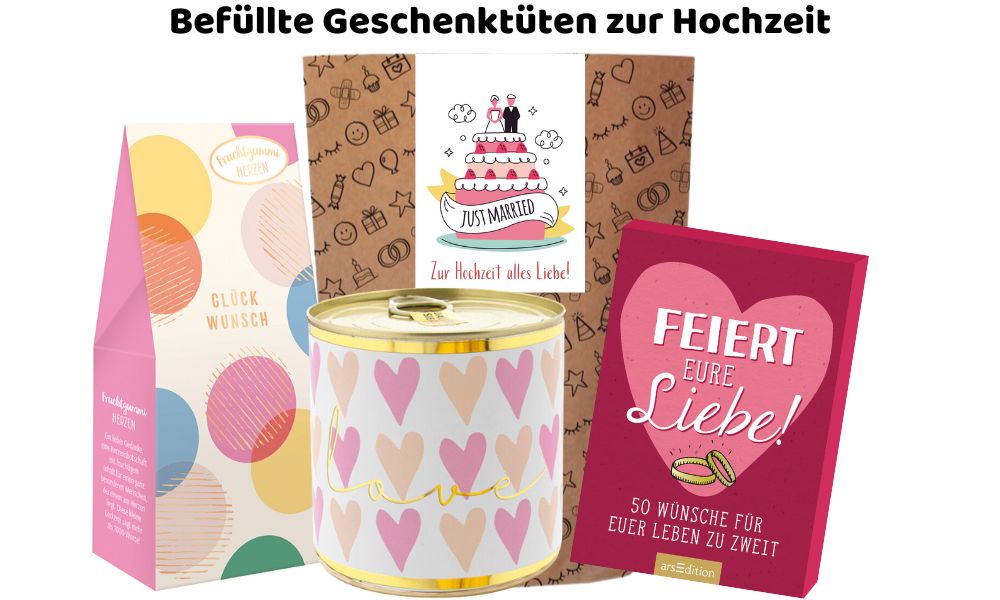 Geschenksets Hochzeit