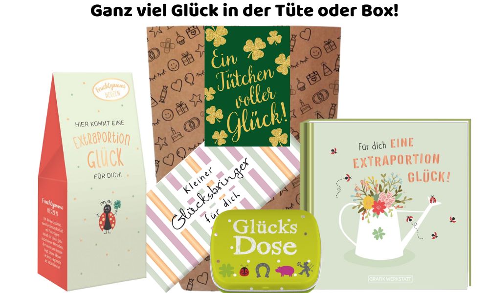 Glück wünschen