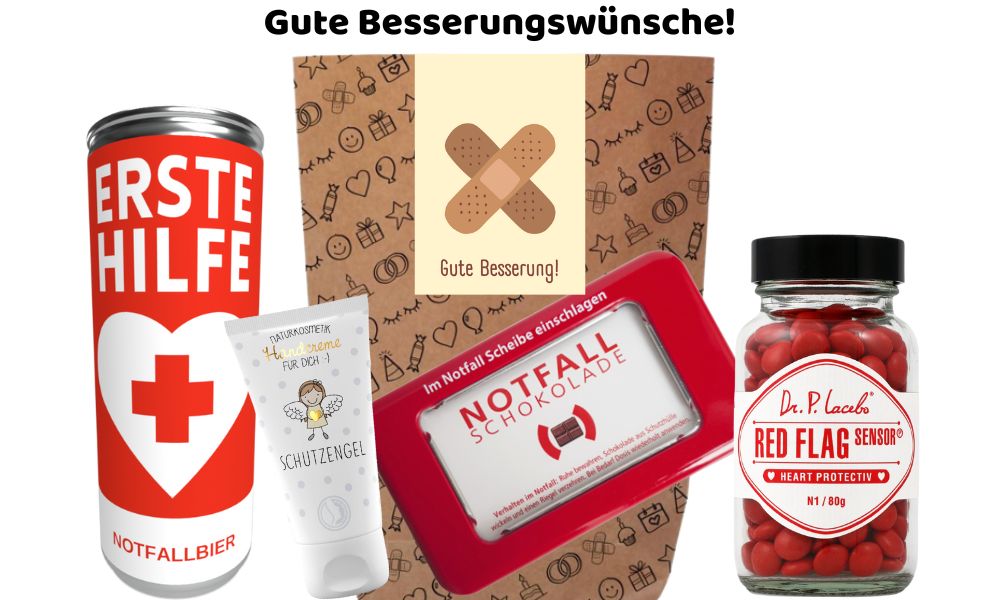 Gute Besserung-Geschenke