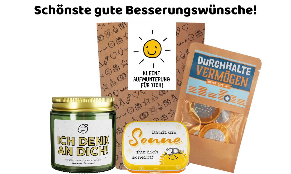 Gute Besserung Geschenke