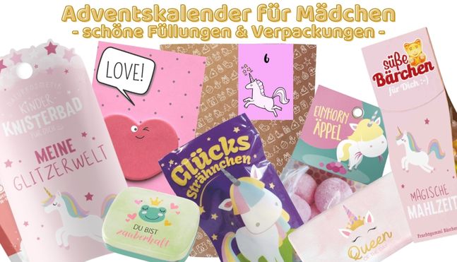 Adventskalender für Mädchen