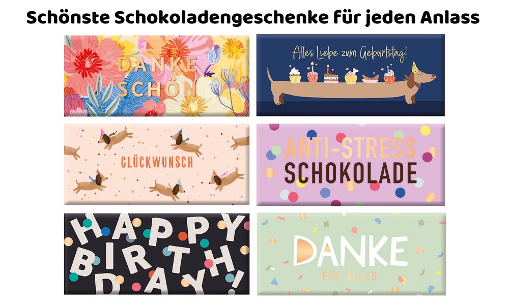 kleine Schokoladengeschenke