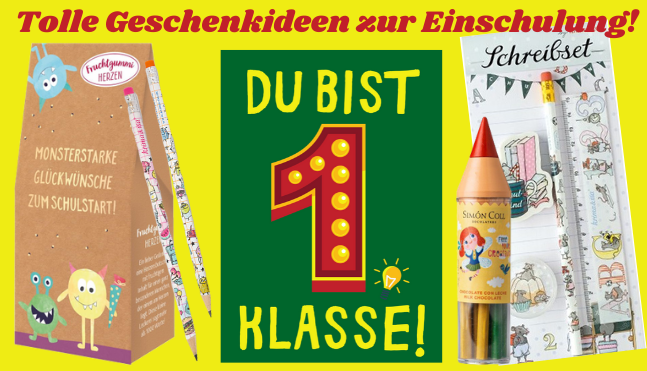 Geschenke zur Einschulung