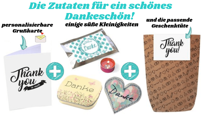 Geschenksets Dankeschön