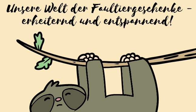 Faultier-Geschenke