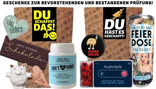 Prüfungsgeschenke