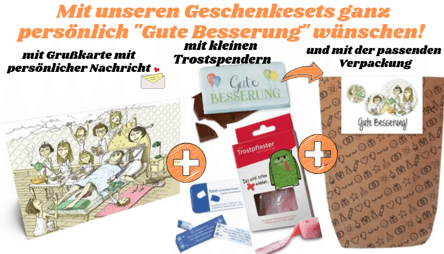 Geschenksets Gute Besserung