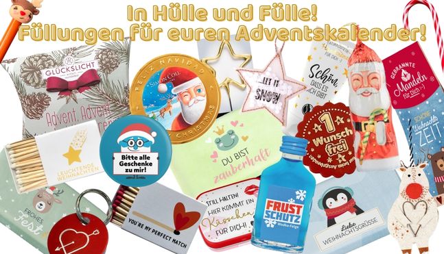 Adventskalenderfüllung