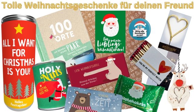 zu Weihnachten für den Freund