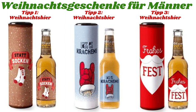 zu Weihnachten f. Männer