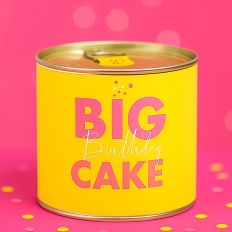 Cancake – Kuchen in der Dose „Big Birthday Cake“ – yellow (Zitronenkuchen)
