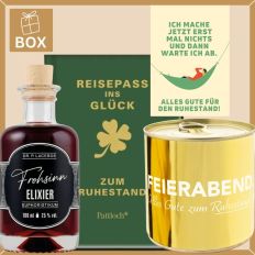 Geschenkbox Ruhestandsgeschenk „Alles Gute für den Ruhestand!“ (Set 4)