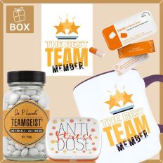 Geschenkbox Mitarbeitergeschenk – „The best Team – Member“ (Set 6)