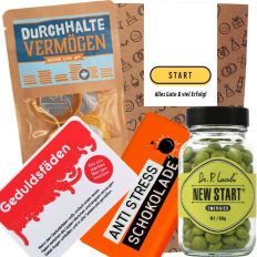 Geschenktüte Onboarding – Willkommensgeschenk  „Start-Button“ (Set 2) 