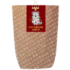 Geschenktüte „Christmas warm up“ – Lustige Geschenkverpackung Weihnachten - zum Befüllen