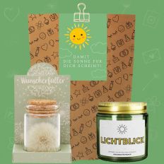 Geschenktüte Trostspender „Damit die Sonne für dich scheint“ (Set 1)