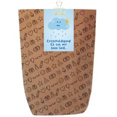 Geschenktüte ENTSCHULDIGUNG! - zum Befüllen