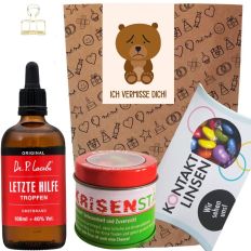 Geschenktüte kleine Aufmerksamkeit – „Ich vermisse dich!“ (Set 7)