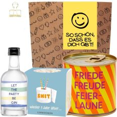 Geschenktüte Geburtstagsgeschenk „So schön, dass es dich gibt!“ (Set 10)