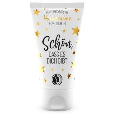Handcreme „Schön, dass es dich gibt!" – goldene Sterne