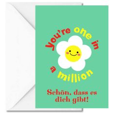 Minicard Freundschaft „You’re one in a million“