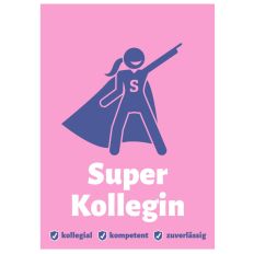 Minicard „Super Kollegin“