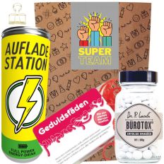 Geschenktüte für Mitarbeiter – Teamgeschenk „Super Team“ (Set 12)