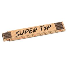 Zollstock „Supertyp“ – Kleines Männergeschenk