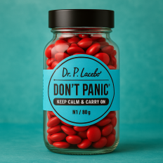 Schokodragees DON`T PANIC