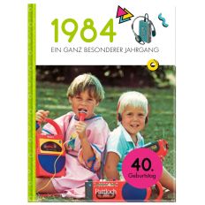  Geschenkbuch 1984 - EIN GANZ BESONDERER JAHRGANG