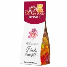Fruchtgummi HERZLICHEN GLÜCKWUNSCH