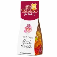 Fruchtgummi HERZLICHEN GLÜCKWUNSCH